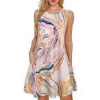 夏の魅力を引き立てる！elescat タイダイ柄サンドレス