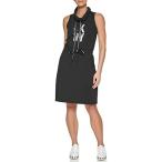 洗練されたスタイルを演出！DKNY Women's Logo T-Shirt Dress