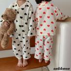 春秋冬にぴったり！可愛い綿100％子供パジャマ上下セット