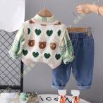 おしゃれキッズ必見！3点セットのベビー服で秋冬も楽しく！