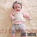 赤ちゃんのお洒落を楽しむ！ヘッドバンド＆帽子付きベビーセットアップ