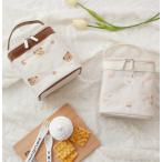 かわいい動物刺繍が目印！多機能マザーズバッグでお出かけを快適に