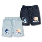 アンパンマンと一緒に夏を楽しもう！快適なニットデニムハーフパンツ