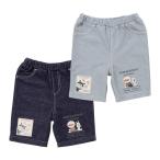 夏の定番！アンパンマンのニットデニム5分丈パンツで快適なファッションを