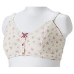 犬印マタニティ小花柄プリントハーフトップ：妊婦必携の快適アイテム