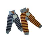 BNTの子供服：手作りの愛と質感が詰まったベビーボーダーパンツ