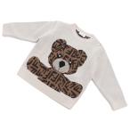 FENDI ベビーコレクション - 贅沢なウールセーターでおしゃれなスタートを