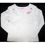 バービー好き必見！キラキラのシルバーラメ入り長袖Tシャツ✨