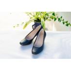 ふるさと納税で手に入れる！福島県いわき市のタウンパンプス（24.0cm）