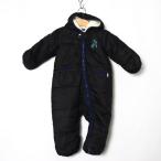 おしゃれで快適！HAKKAのベビージャンプスーツ 80サイズ ブラック