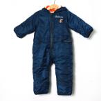 【ベビー服】男の子用ネイビーのブリーズツナギジャンプスーツ！状態良好のUSED品