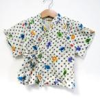 【ミキハウス】男の子用ベージュ甚平浴衣80サイズ！状態良好なUSED品をゲット