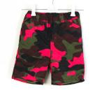 未使用のRODEO CROWNSショートパンツ！ベビー用XSサイズ、黒×茶×ピンクの魅力