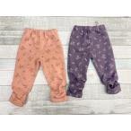 保育園・幼稚園にぴったり！可愛い花柄あったかロングパンツ