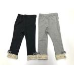 可愛いリボンとレースが魅力の9分丈レギンス！