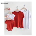 家族で楽しむ！親子ペアルックのオシャレな半袖Tシャツ