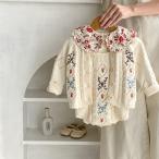 赤ちゃんの冬のおしゃれを格上げ！フローラル刺繍入りニットセット