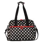 ☆ポルカブラック マザーズバッグで一年中おしゃれを楽しもう！