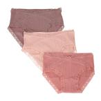 華やかなローズ×ピンク×コーラルのマタニティショーツ3枚セットで、快適＆おしゃれなマタニティライフを！