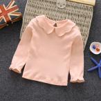 季節のイベントにぴったり！可愛いピンクの丸襟カットソーでキッズの毎日を彩ろう