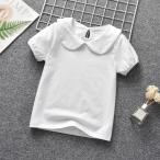 夏の必需品！子供用ホワイト丸襟カットソーの魅力