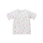 赤ちゃんを優しく包み込む！ミキハウスホットビスケッツのフライス総柄短肌着