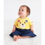 赤ちゃんの笑顔を引き出す！ミキハウスホットビスケッツの顔ドンロンパース