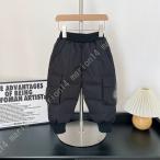 寒い冬に最適！快適で動きやすいキッズロングダウンパンツ