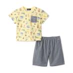 春夏にぴったり！クレードスコープのアニマル柄半袖Tシャツセットアップ