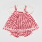 春夏にぴったり！メゾピアノのかわいいウサギマスコット付きセットアップ