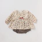 可愛さ満点！プティマインの花柄チュニック×ブルマセットアップ