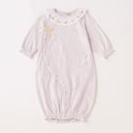 新生児の肌に優しい2WAYオール！チェリー刺しゅうで上品な可愛さをプラス