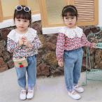 かわいさ満点！春秋にぴったりの女の子用ベビー服セットアップ