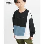 オシャレに差をつける！大胆な切替デザインのビッグシルエットTシャツ