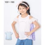 キッズにぴったり！バックシャン袖レースがかわいいニッセンのチュニックTシャツ