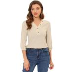 快適さとスタイルを両立！Allegra Kのニットブラウスをご紹介