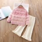 冬のファッションを彩る！女の子にぴったりの暖かい上下セット