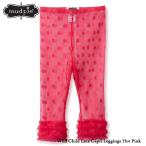可愛さ満点！Mudpieのレースカプリレギンスでおしゃれを楽しもう