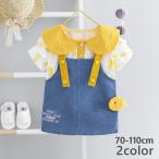 夏のおでかけにぴったり！かわいい魚付きセーラー襟セットアップ