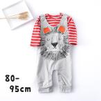 ライオン柄がかわいい！ベビー用おしゃれセットアップ