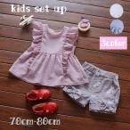 可愛いお子様のための夏の必需品！ノースリーブセットアップ