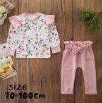 可愛い＆おしゃれ！花柄デザインのキッズ用セットアップ