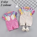 天使の羽がついたベビーセットアップ！おしゃれで快適なコーディネート