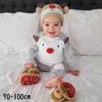 トナカイデザインがかわいい！ベビー・キッズの秋冬セットアップ