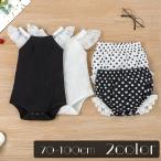 春夏にぴったり！キュートなロンパース＆ブルマパンツセット