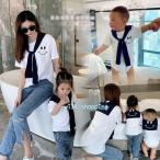 親子でお揃いコーデ！夏の思い出を彩るロンパース親子ペアルック