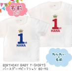 赤ちゃんの特別な日に！お名前入りバースデーTシャツで思い出を彩ろう