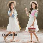 春夏のオシャレ！キッズ用親子ペアセットアップ