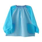 ふるさと納税で手に入る！忠岡町のキッズスモック「ラムネ」100cm