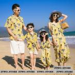 親子で楽しむ！スタイリッシュなパイナップル柄アロハシャツ